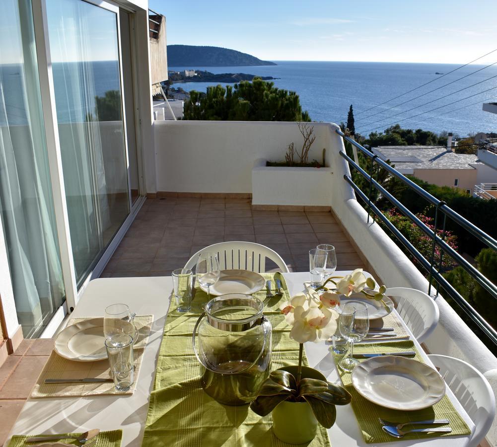 El Mar, 2 Bdr Seaview Apartment, 7 Min From Beach Lagoníszi Kültér fotó