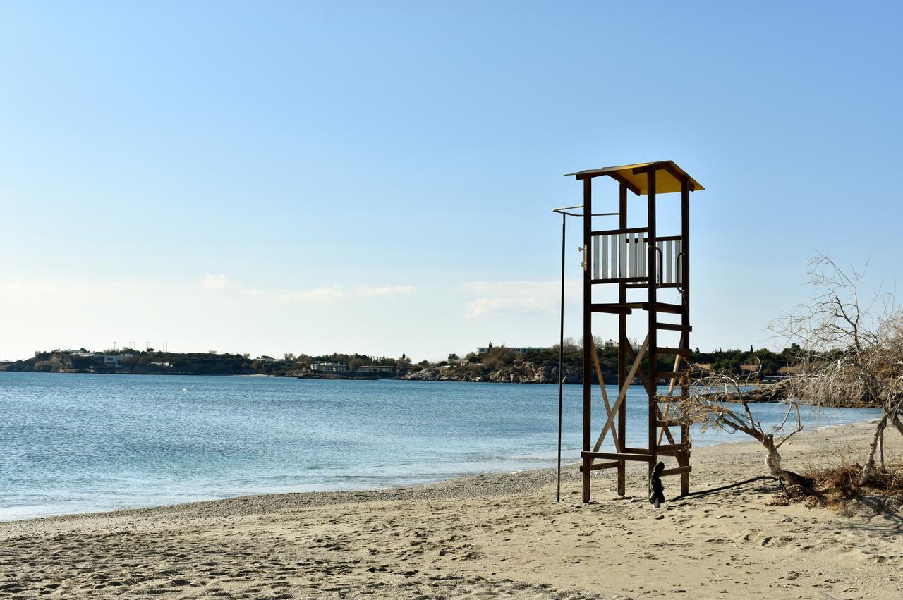 El Mar, 2 Bdr Seaview Apartment, 7 Min From Beach Lagoníszi Kültér fotó