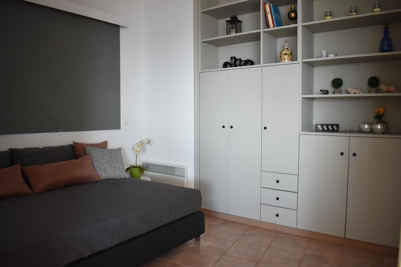 El Mar, 2 Bdr Seaview Apartment, 7 Min From Beach Lagoníszi Kültér fotó